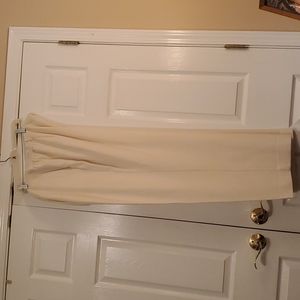 Jessica London Ivory Wintet White Slacks